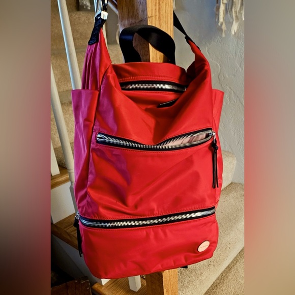 shortyLOVE Boxer LG backpack Red with black - Picture 1 of 10